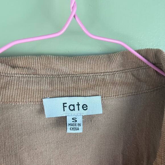 FATE colorblock button down shacket - Picture 5 of 6